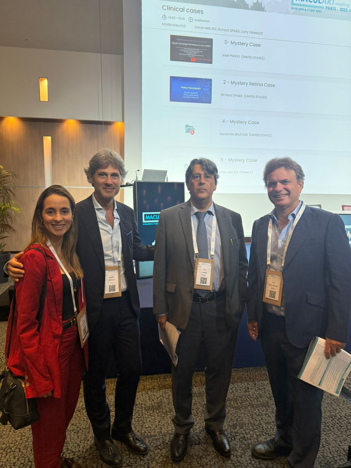 Dr. André Jucá participa de evento de oftalmologia em Paris