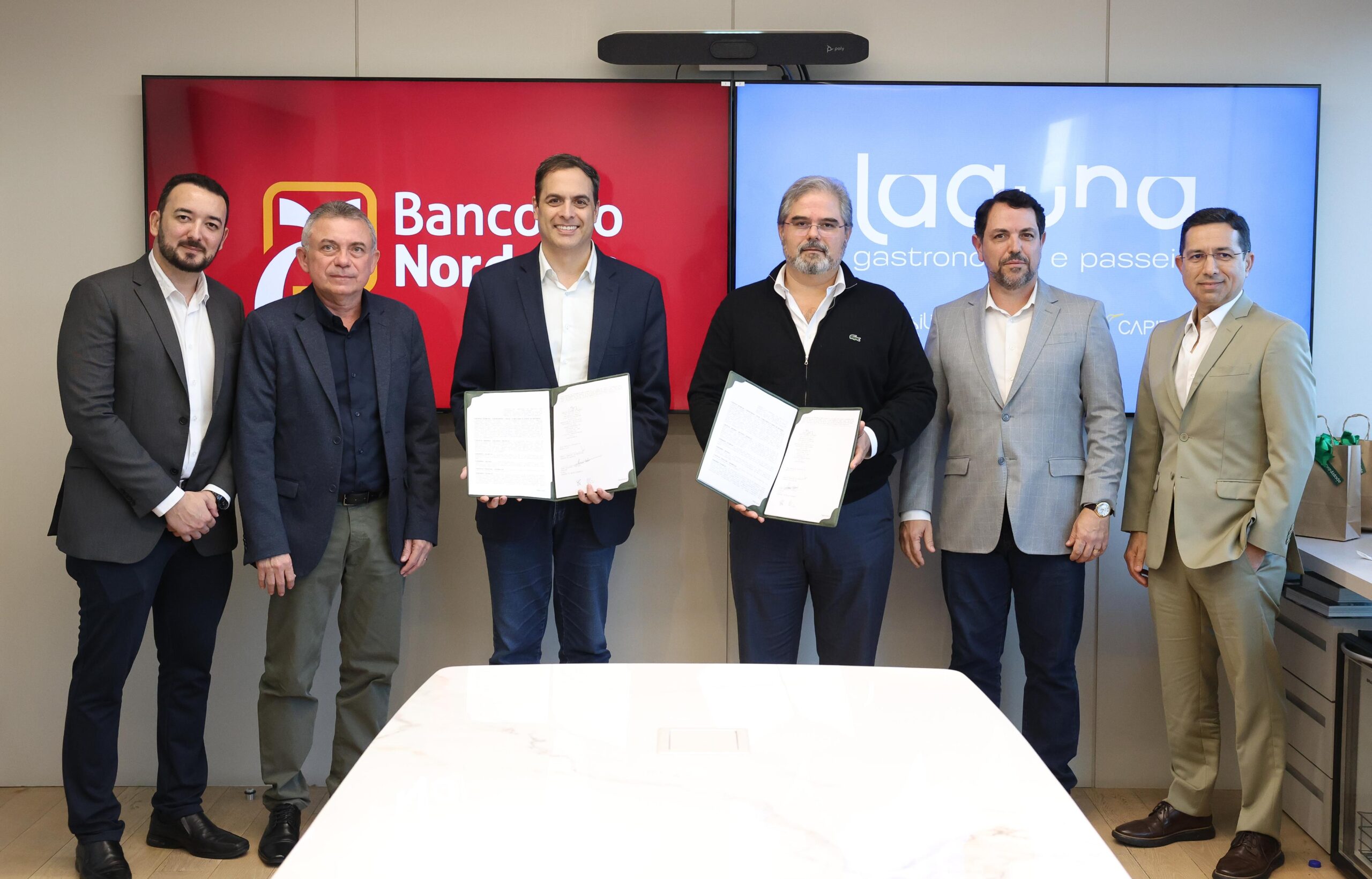 Banco do Nordeste e Brasilidade Urbanismo assinam contrato de financiamento para Laguna Gastronomia e Passeio
