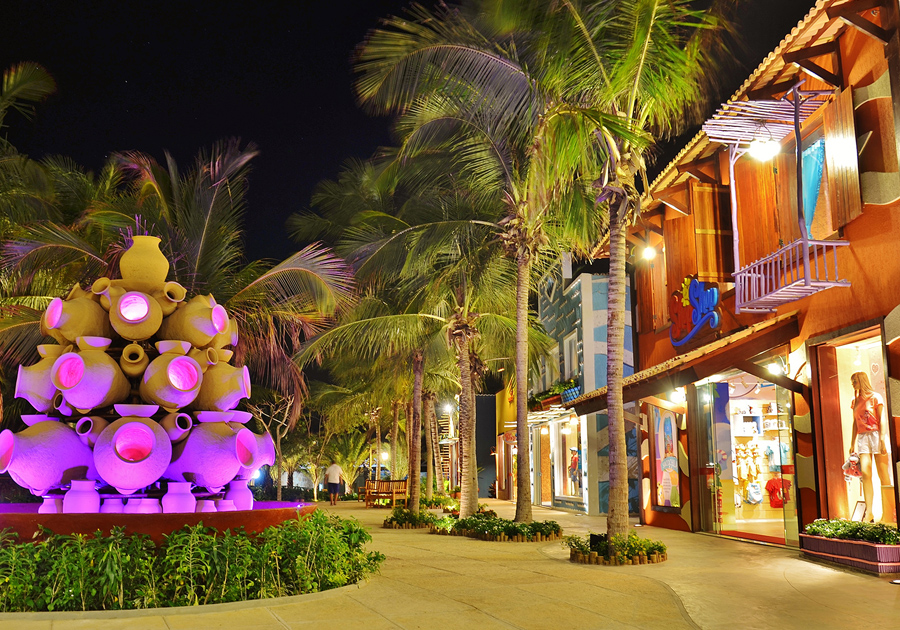 O espaço Vila Azul do Mar, no Beach Park, libera grade de eventos gratuitos para este final de semana