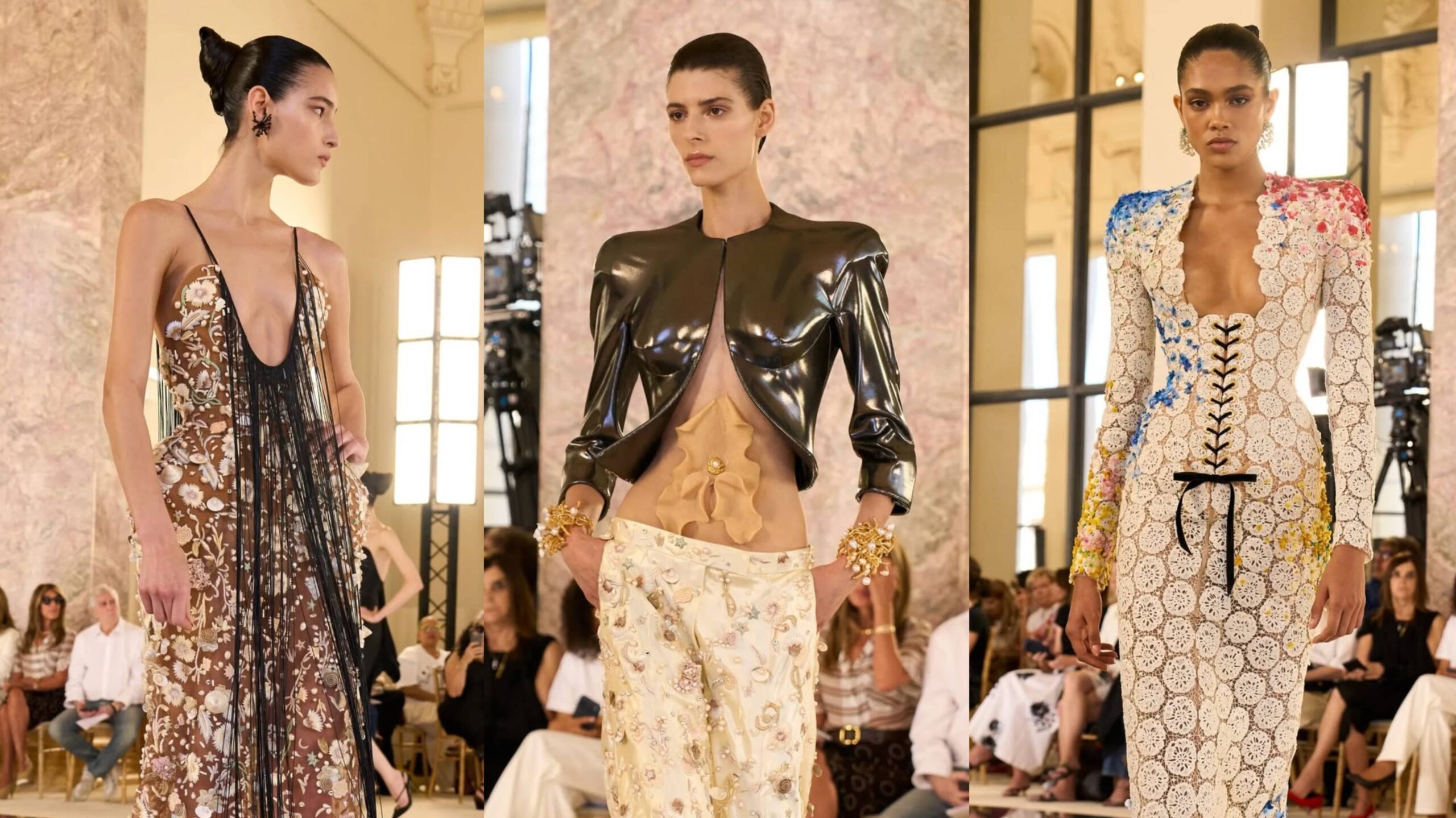 Modelos brasileira integram casting para a Schiaparelli na alta-costura de Paris