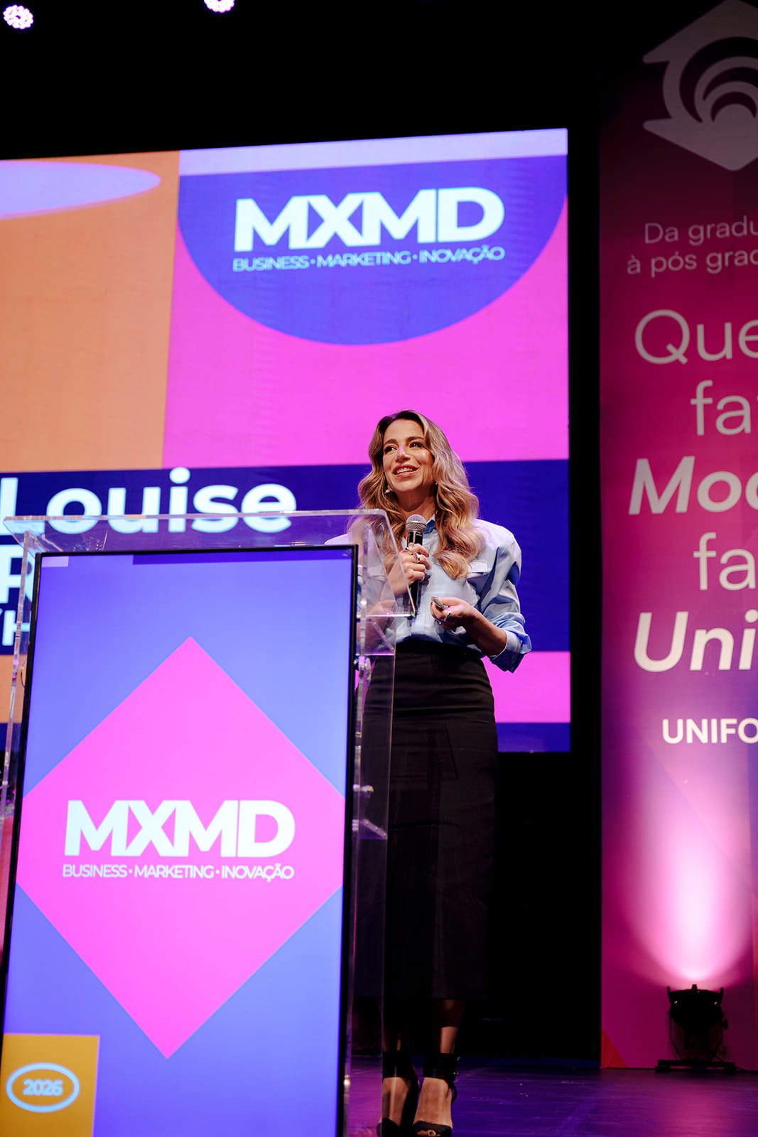 H&M no MXMD 2026: veja os melhores momentos da palestra de Louise Rossetti