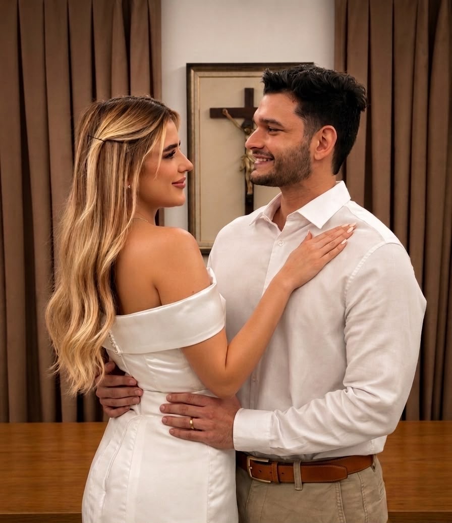 Luiza Alencar e Vladimir Barros Leal Neto oficializam união em noite de celebração