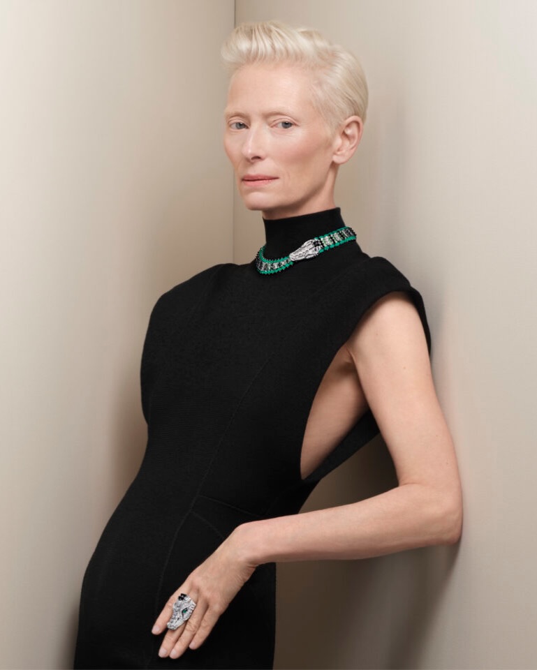 Cartier mergulha na fauna em nova coleção e anuncia Tilda Swinton como embaixadora